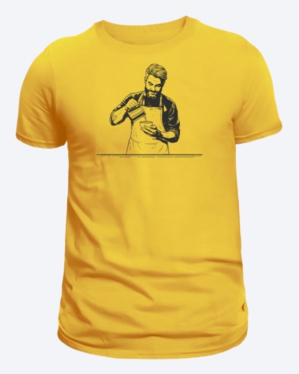 Barista Temalı Erkek Tshirt