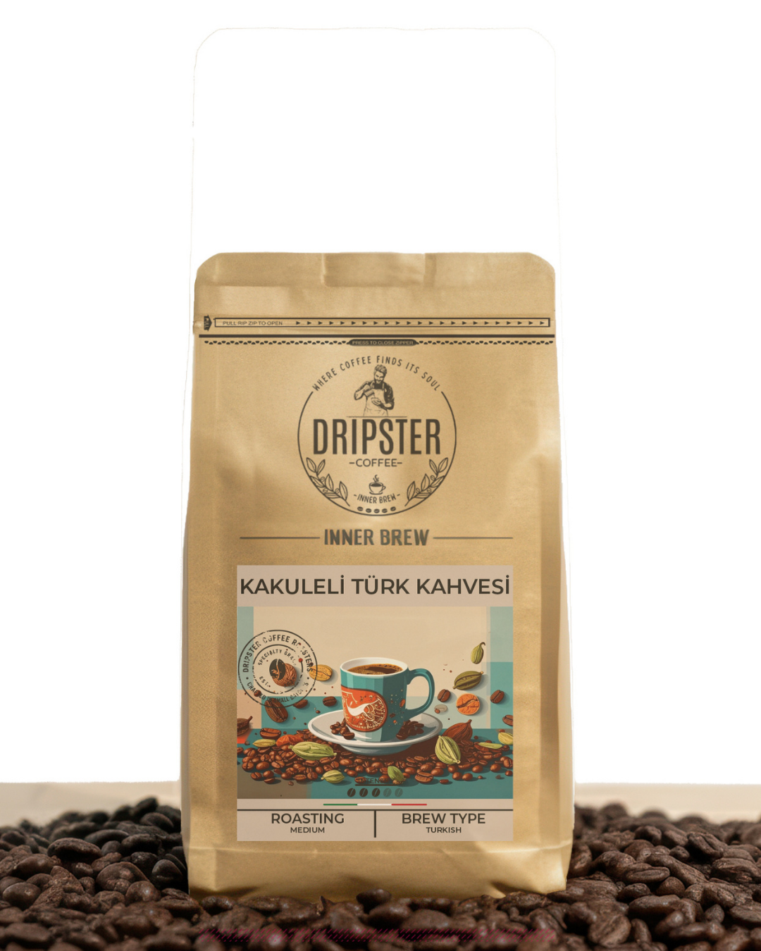 Türk Kahvesi - Kakuleli (250 gr)