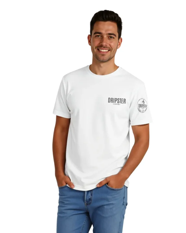 Dripster Logolu Erkek Tişört