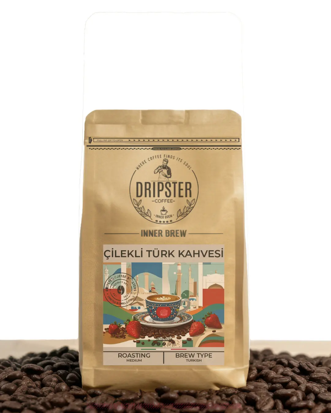 Türk Kahvesi - Çilekli (250 gr)